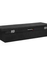 TrailFX Crsovr Angled Sgl Lid Dia Tread Gloss Black Alum 60x19.25x13.5 W/Tray                                     - 120602 - Image 2